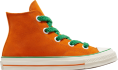 Кроссовки Willy Wonka x Chuck 70 High Oompa Loompa, оранжевый Converse
