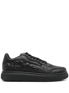 Alexander Wang кроссовки из пуховой кожи, черный
