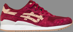 Кроссовки gel-lyte 3 veg tan Asics, красный
