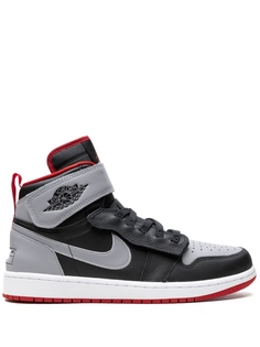 Кроссовки Air 1 High FlyEase Black Cement Jordan, серый