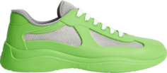 Кроссовки Prada Americas Cup Soft Rubber - Apple Green, зеленый