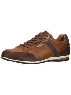 Кроссовки PANTOFOLA DORO ROMA, цвет Cognac/Dark Brown