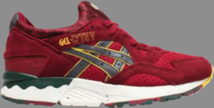 Кроссовки the good will out x gel lyte 5 koyo Asics, красный