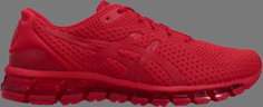 Кроссовки gel quantum 360 knit 2 classic red Asics, красный