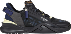 Кроссовки Fendi Flow Slip-On Moonlight, черный