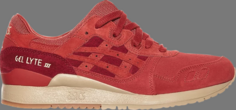 Кроссовки gel lyte iii tandori spice Asics, красный