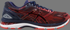 Кроссовки gel nimbus 19 peacoat red clay Asics, красный