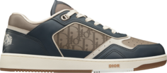Кроссовки Dior B27 Low Dior Oblique - Brown Deep Grey, коричневый
