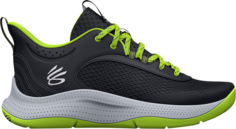 Кроссовки Under Armour Curry 3Z6 GS Black Mod Grey, черный