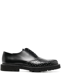 Paul Smith туфли дерби с перфорацией, черный