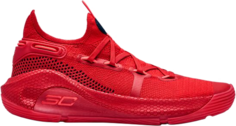Кроссовки Under Armour Curry 6 GS Heart Of The Town, красный