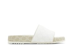 Кроссовки Gucci GG Supreme Sandal White, белый