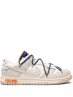 Кроссовки Dunk Low из коллаборации с Off-White Nike X Off-White, бежевый