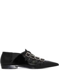 Туфли монки Franklin Saint Laurent, черный