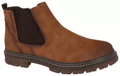 TOM TAILOR Ботинки челси с водоотталкивающей мембраной TEX, ширина H, цвет Cognac