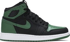 Кроссовки Air Jordan 1 Retro High OG GS Pine Green 2.0, зеленый