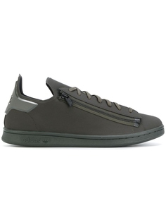 Y-3 кеды со шнуровкой, зеленый