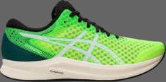 Кроссовки hyper speed 2 safety yellow white Asics, желтый