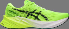 Кроссовки novablast 3 safety yellow black Asics, желтый
