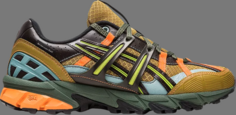 Кроссовки andersson bell x gel sonoma 15-50 olive oil dark brown Asics, желтый
