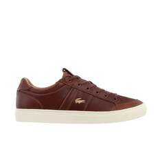 Мужские коричневые кроссовки Courtline 120 1 Lacoste, коричневый