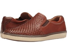 Кроссовки McGuffey Woven Casual Slip-On Sneaker Johnston & Murphy, загар с полным зерном