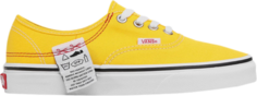 Кроссовки Vans Authentic HC DIY - Lemon Chrome, желтый