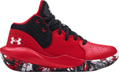 Кроссовки Under Armour Jet 21 PS Red Black, красный