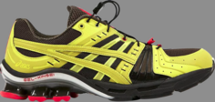 Кроссовки affix works x gel kinsei kelp Asics, желтый