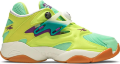 Кроссовки pump court hero yellow Reebok, желтый