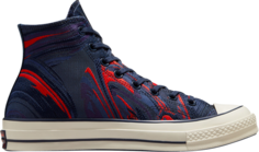 Кроссовки Chuck 70 High Blue Magma, синий Converse