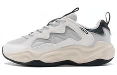 Кроссовки XTEP Chunky Sneakers Men Low-top, серый/белый