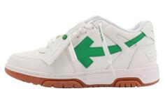 Мужская обувь для скейтбординга OFF-WHITE, White/Green