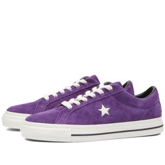 Кроссовки Converse One Star Pro Ox, цвет Night Purple, Egret & Black