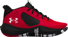 Кроссовки Under Armour Lockdown 6 PS Red Black, красный