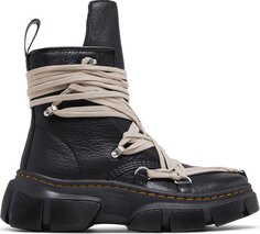 Кроссовки Rick Owens x 1460 DMXL Megalace Boot Black, черный Dr Martens