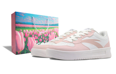 Кроссовки ANTA Skateboarding Shoes Men Low-top White, розовый