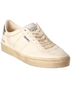 Кожаные кроссовки Golden Goose Soul-Star, белый