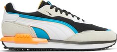 Кроссовки Puma City Rider Vaporous Grey Black, серый