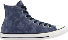 Кроссовки Converse Chuck Taylor All Star High Washed Canvas - Midnight Navy, синий