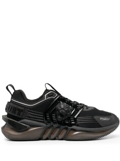 Кроссовки Runner Tiger на шнуровке Plein Sport, черный