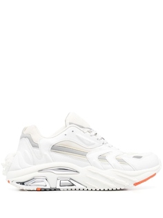 Кроссовки Scratch со вставками Plein Sport, белый