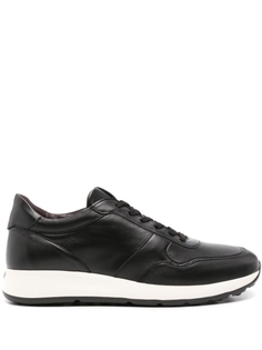 Tods кроссовки из кожи с панелями, черный Tod’S