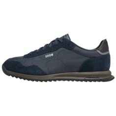 Кроссовки HUGO BOSS Lifestyle Shoes Men Low-top Dark Blue, темно-синий
