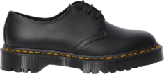 Кроссовки 1461 Bex Smooth Leather Oxford Black, черный Dr Martens