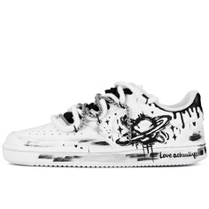 Кроссовки Nike Court Vision 1 Skateboarding Shoes Men Low-top, белый