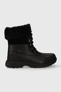 Кожаные зимние ботинки Butte Ugg, черный