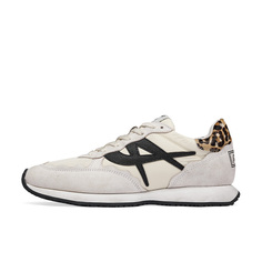 Кроссовки ASH Skateboarding Shoes Men Low-top Black/Brown, цвет Off White