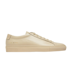 Кроссовки Common Projects Achilles Low Tan, загар