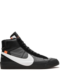 Кроссовки Blazer Mid Nike X Off-White, черный
